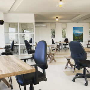 Photo of coworking space in Boumhal Tunisie, Desks and Chairs